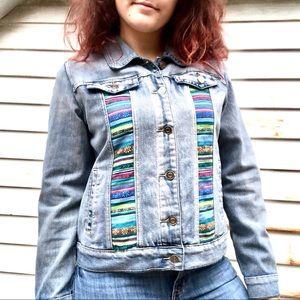Unique Bohemian Denim Jacket